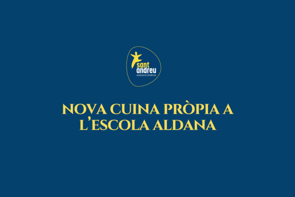 Nova cuina pròpia a l’Escola Aldana: aposta per un menjador saludable i sostenible a l’Eixample